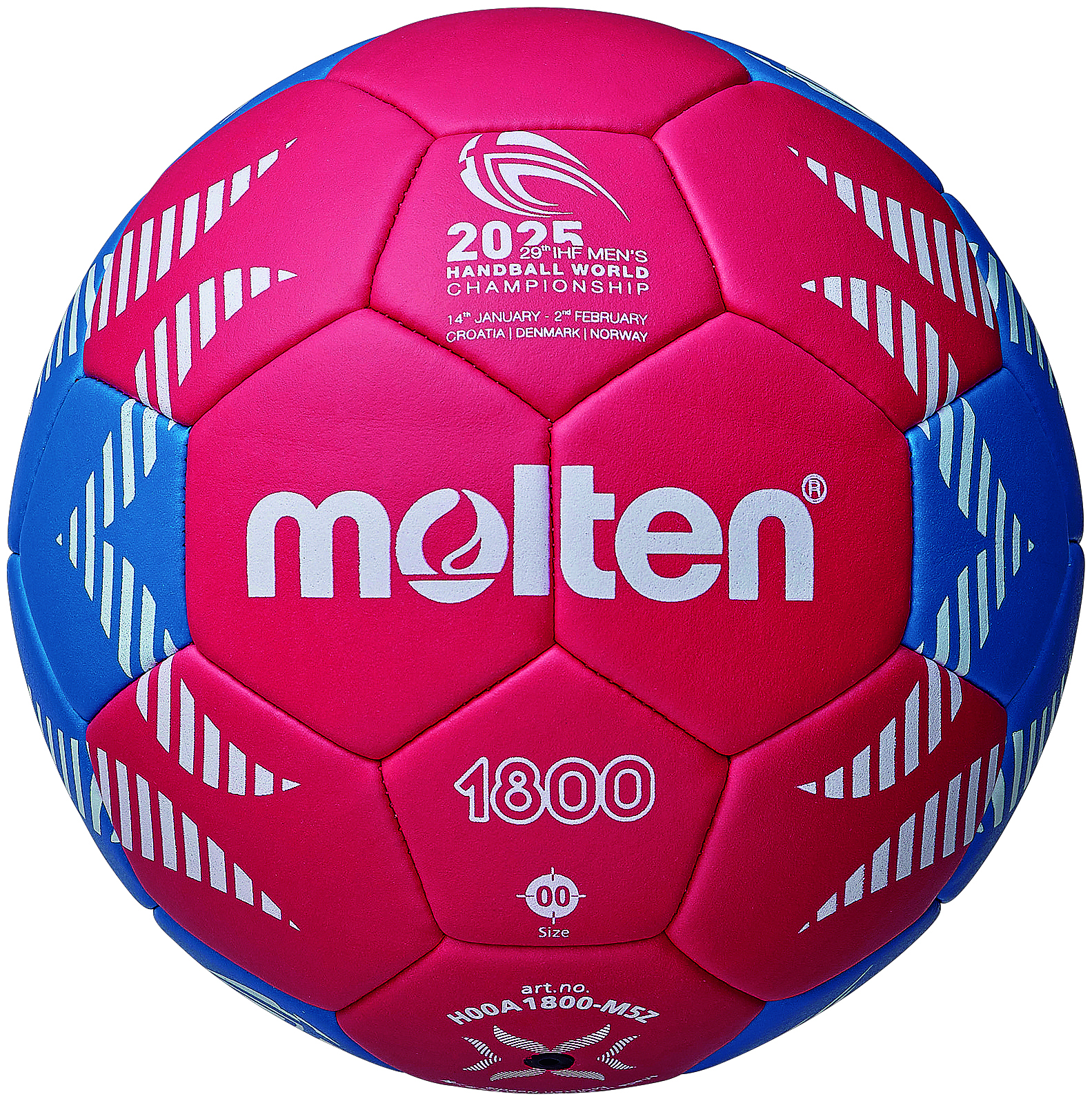 Molten Handball 1800 WC25 Design